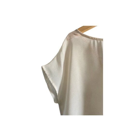 Costa Blanca Creme Blouse US Small - Picture 4 of 5